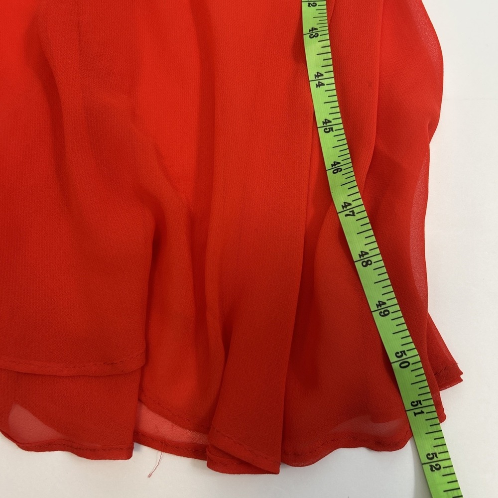 BCBG MAXAZRIA RED PEPLUM MAXI DRESS / TRUMPET GOWN SIZE 02 - Picture 7 of 11